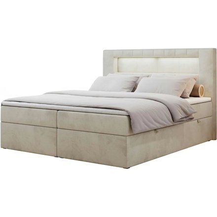 Boxbett mit Bettkasten Gold 5, beige