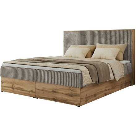 Boxbett mit Bettkasten Wood Classic, braun
