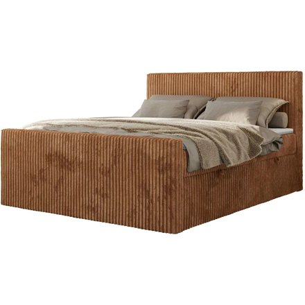 Boxbett mit Bettkasten Tiliano Duo, orange