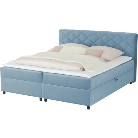 Boxbett mit Bettkasten Vegas II, blau
