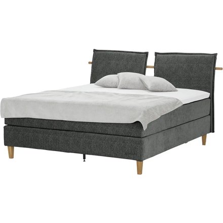 SKAGEN STUDIO Boxspringbett Voodie, grau