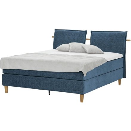 SKAGEN STUDIO Boxspringbett Voodie, blau