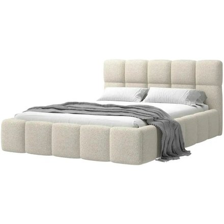 Selsey Polsterbett mit Lattenrost Cloudy, beige