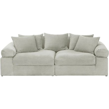 smart Big Sofa Lionore, grau