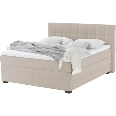 vanDoorn Boxspringbett mit Bettkasten Canto, beige