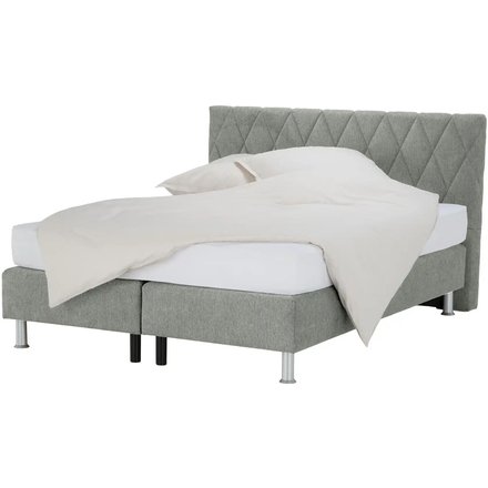 vanDoorn Boxspringbett Marcia, grau