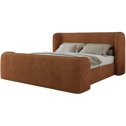 Polsterbett mit Lattenrost Emora Classic Duo, orange