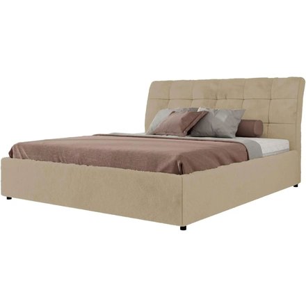 Polsterbett mit Bettkasten Gala Classic, creme