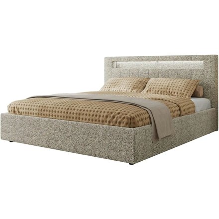 Polsterbett mit Bettkasten Gold 5 Classic, beige
