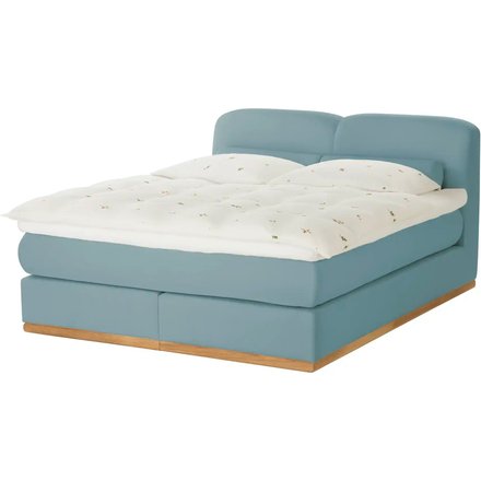 Boxspringbett Esop, blau
