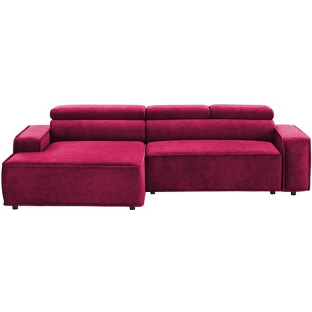 switch Ecksofa Liam, rot