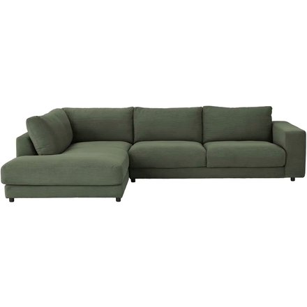 Jette Home Ecksofa Cord Sila, grün