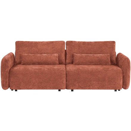 uno Schlafsofa mit Bettkasten Mossa, kupfer