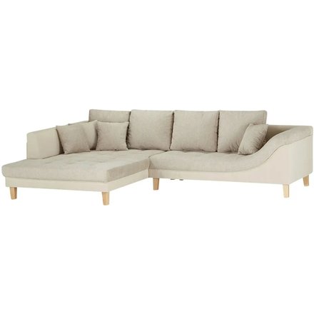 Polsterecke Wilma, beige