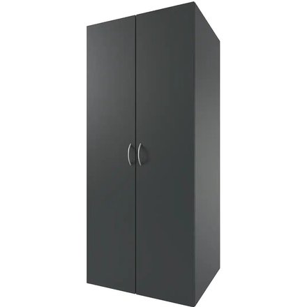 Drehtürenschrank 2-türig MRK, grau