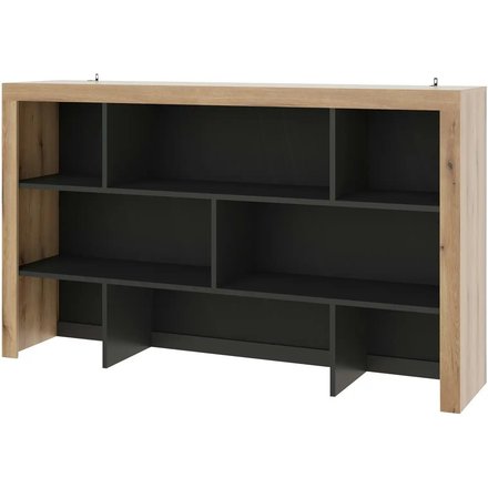 Aufsatzregal groß Corte, holzfarben