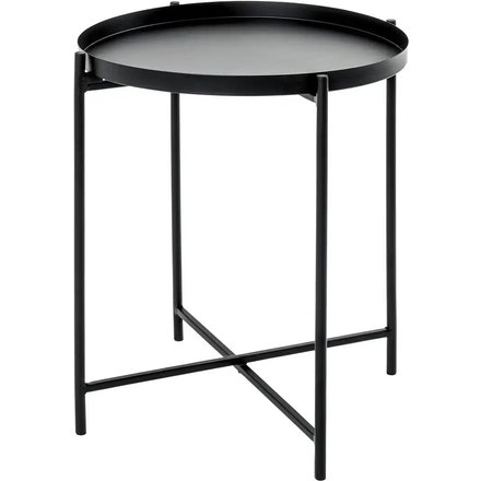Beistelltisch Paute, schwarz