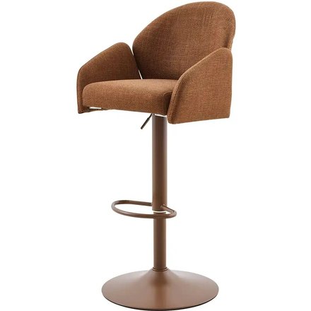 Barhocker Holly H, kupfer