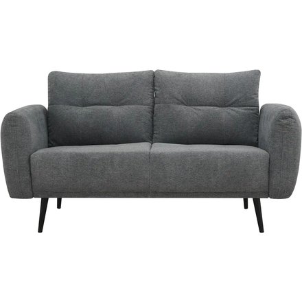 Sofa 2-sitzig Tori, grau