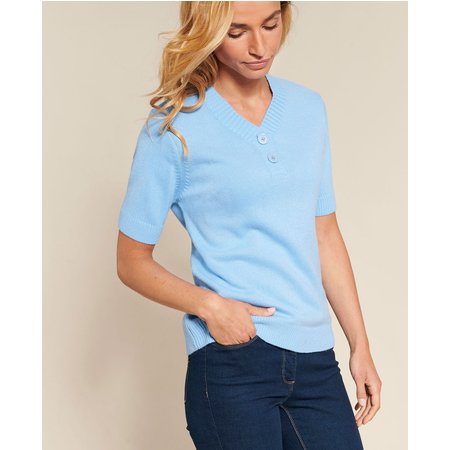 "Damart Short Sleeved Jumper"