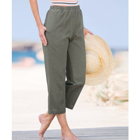 "Damart Crop Trousers"