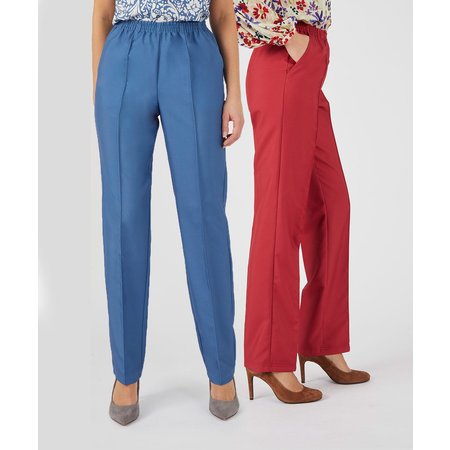 "Damart Pack of 2 Pull-on Trousers"