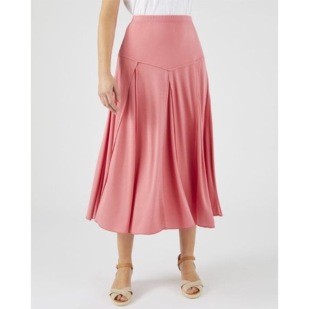 "Damart Jersey Panelled Skirt"