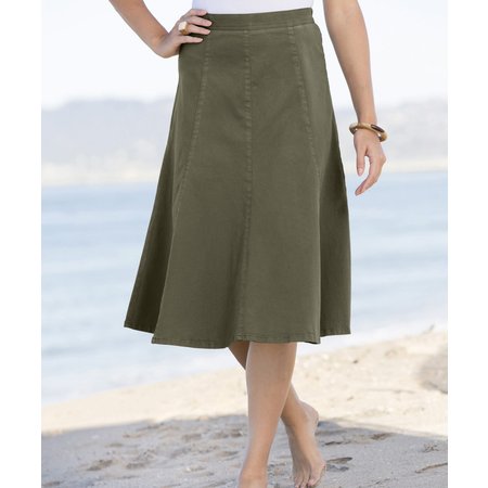 "Damart Denim Skirt"