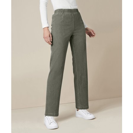 "Damart Pull-on Stretch Jeans"