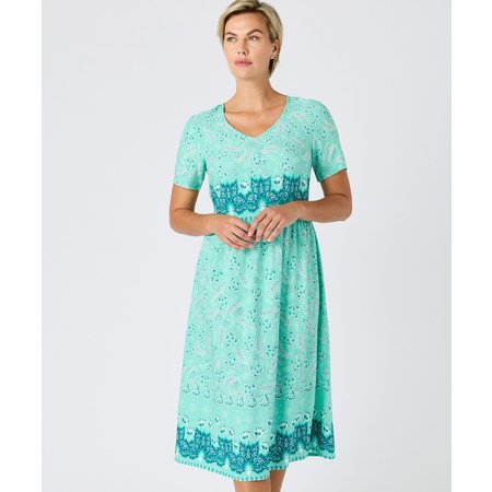 "Damart Print Dress"