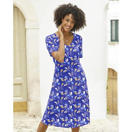 "Damart Printed Dress"