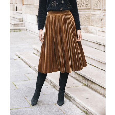 "Damart Pleated Skirt"