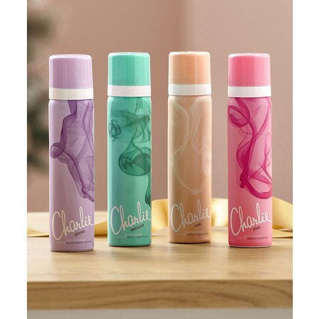 "Damart Set of 4 Charlie Body Sprays"