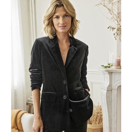 "Damart Velour Jacket"