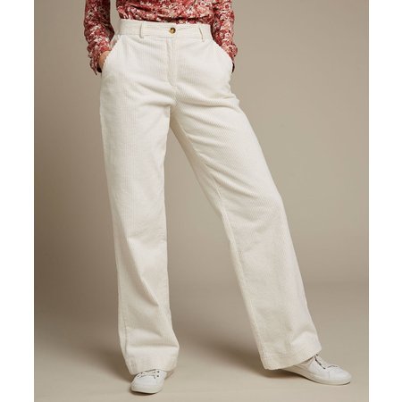 "Damart Cord Wide Leg Trousers"