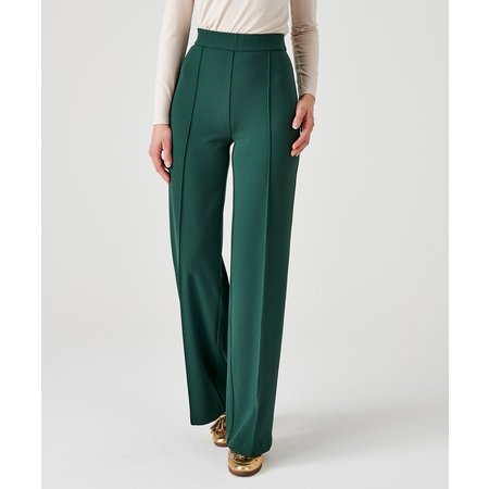 "Damart Secret Stretch Wide-Leg Comfort Fit Trousers"