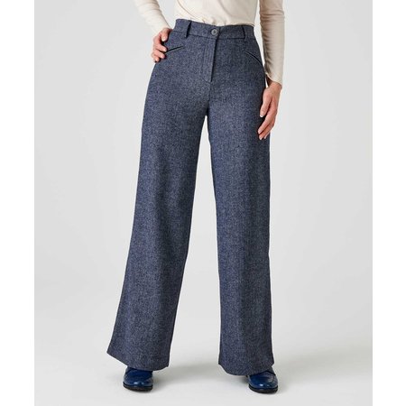 "Damart Wool Blend Trousers"