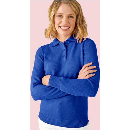 "Damart Polo Collar Jumper"