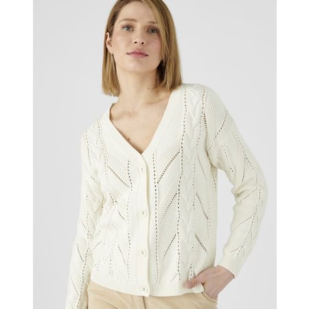 "Damart V-Neck Cardigan"