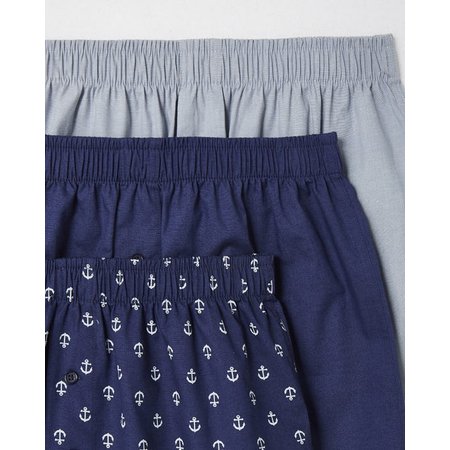 "Damart Pack of 3 Woven Boxers"