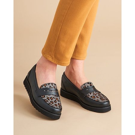 "Damart Animal print Moccasin"