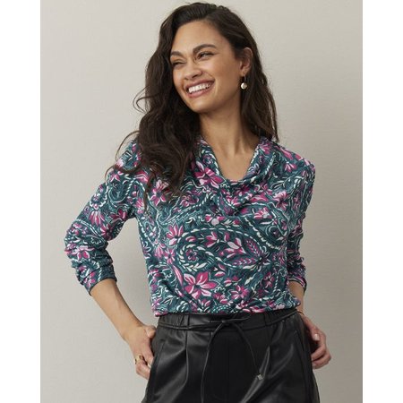 "Damart Recycled Printed Top"