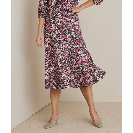 "Damart Print Skirt"
