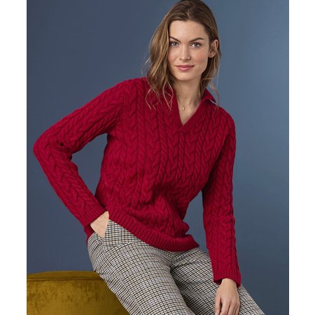 "Damart Cable Jumper"