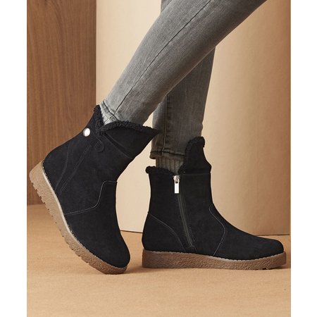 "Damart Thermolactyl Suede Boots"