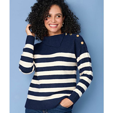 "Damart Stripe Jumper"