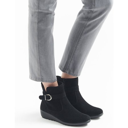 "Damart Cushion-walk Suede-Look Boots"