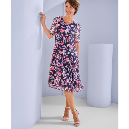"Damart Fit and Flare Dress"