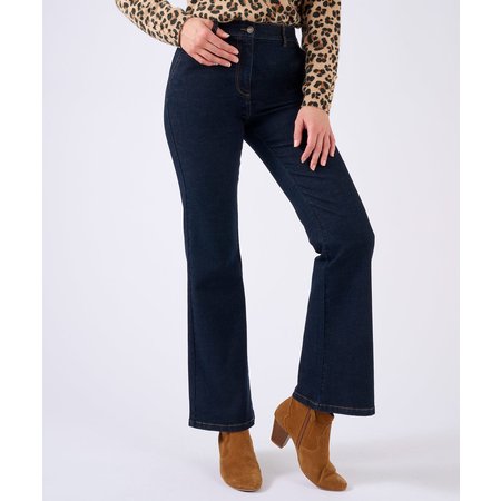 "Damart Denim Flare Trousers"