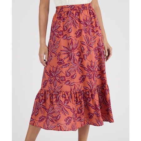 "Damart Climatyl Printed Skirt"